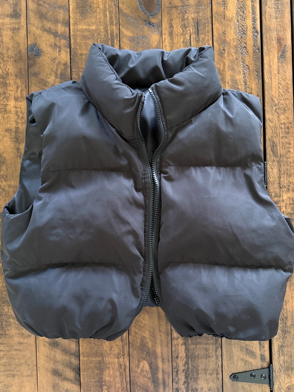 SHEIN Black Puffer Vest